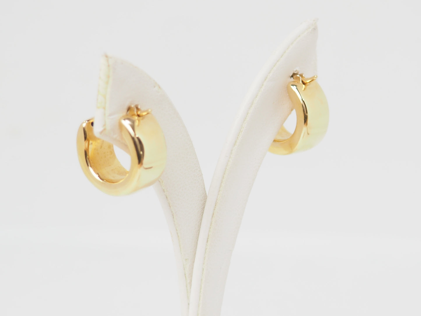 Boucles d'oreilles créoles en or jaune