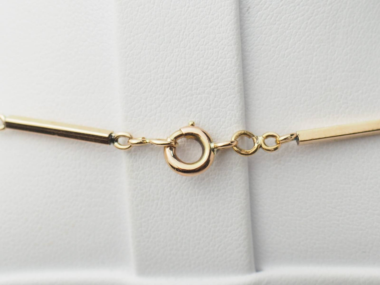 Collier boules en or rosé