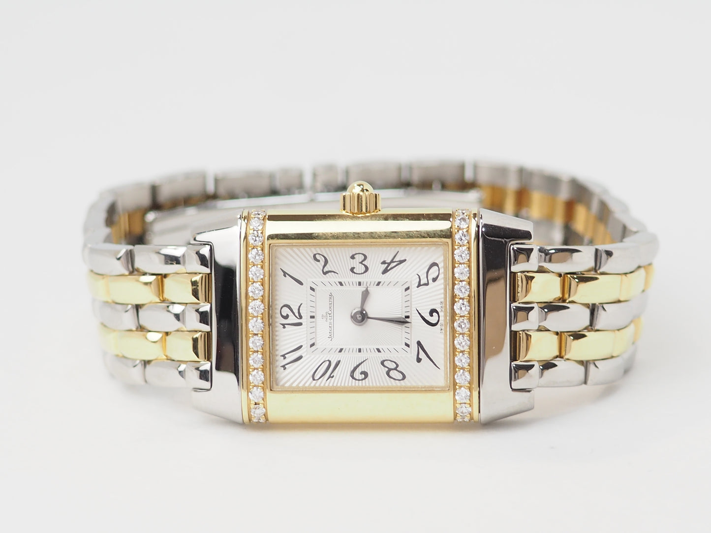 Montre Jaeger-LeCoultre Réverso en or jaune et acier