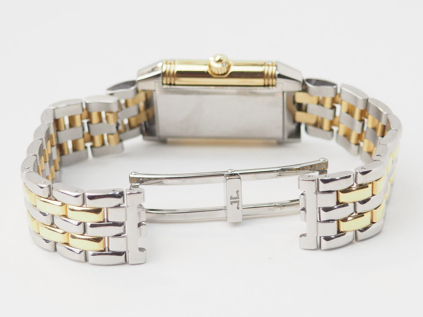 Montre Jaeger-LeCoultre Réverso en or jaune et acier