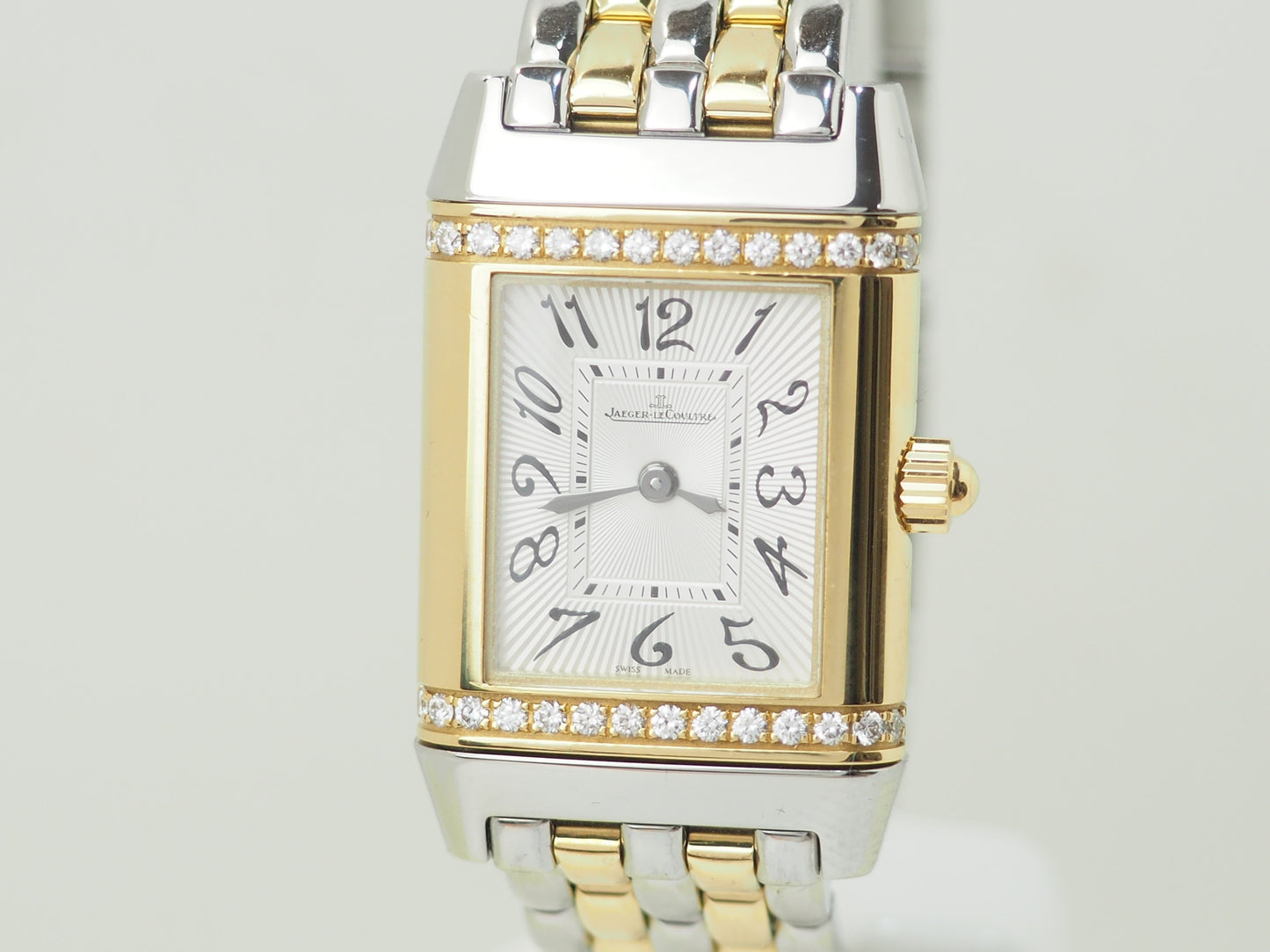 Montre Jaeger-LeCoultre Réverso en or jaune et acier