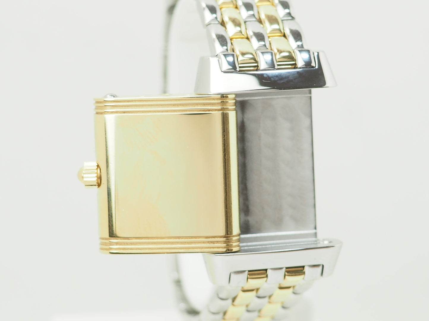 Montre Jaeger-LeCoultre Réverso en or jaune et acier