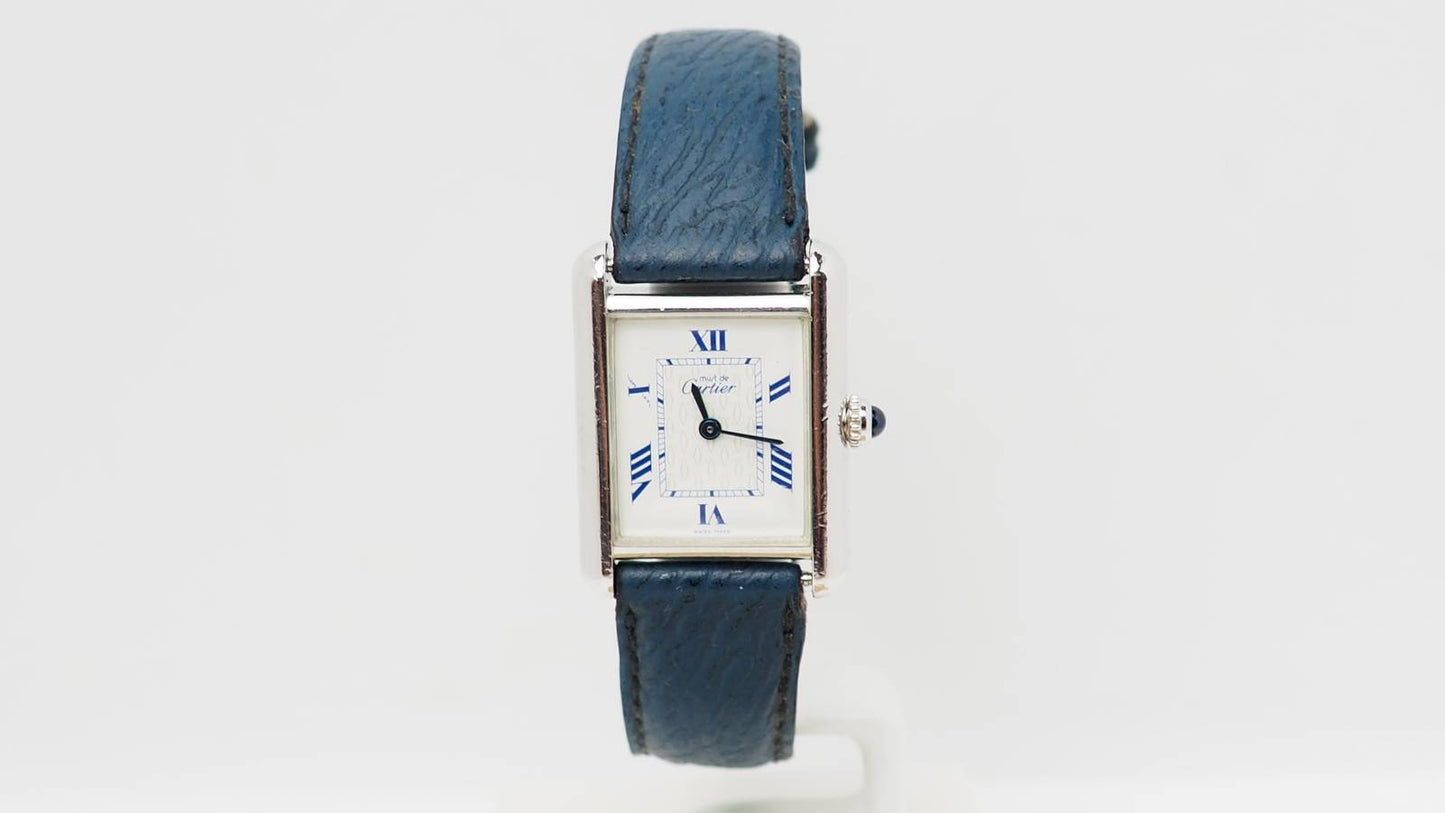 Montre Must de Cartier en argent