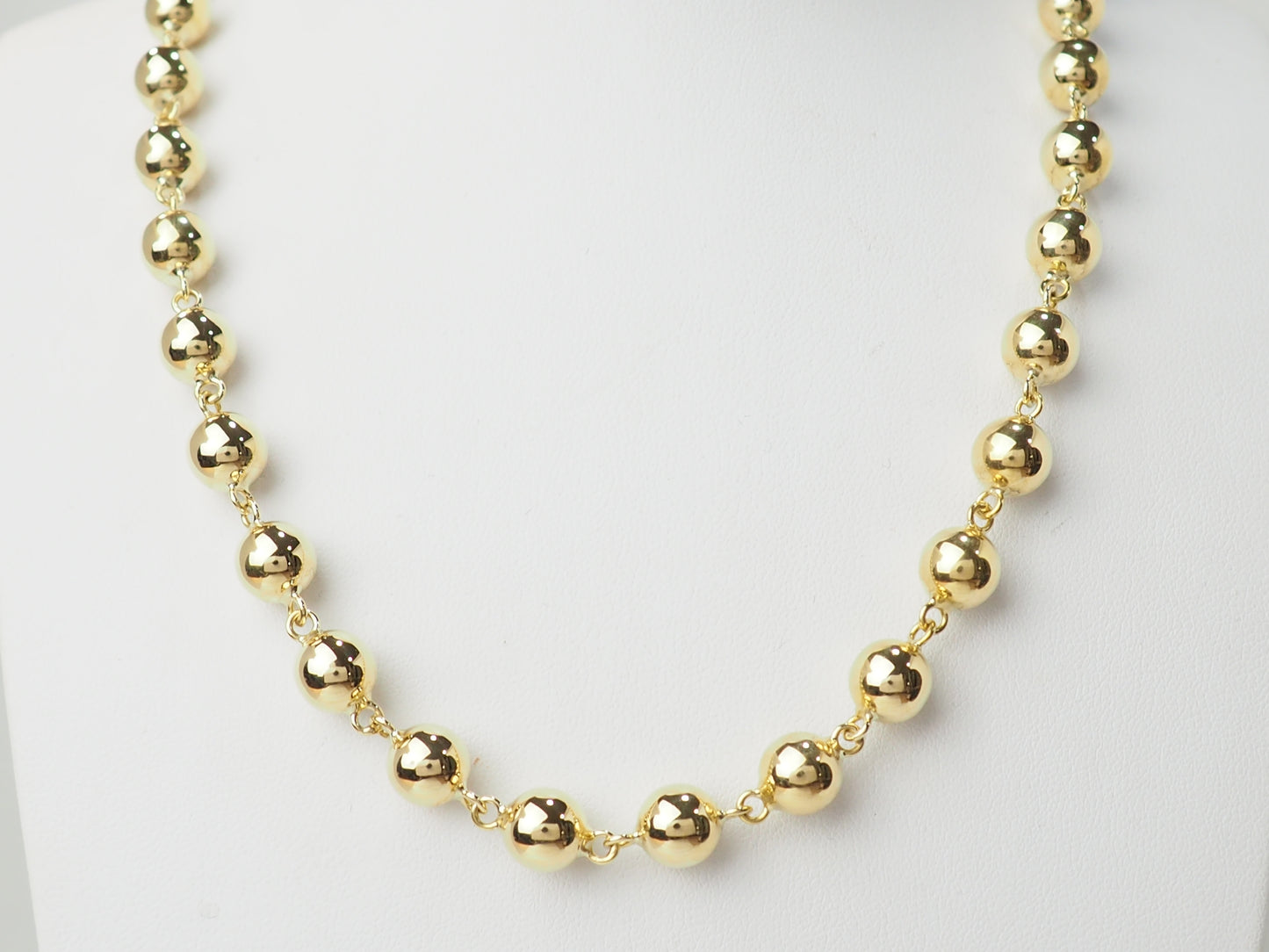 Collier Marseillais boules en or jaune