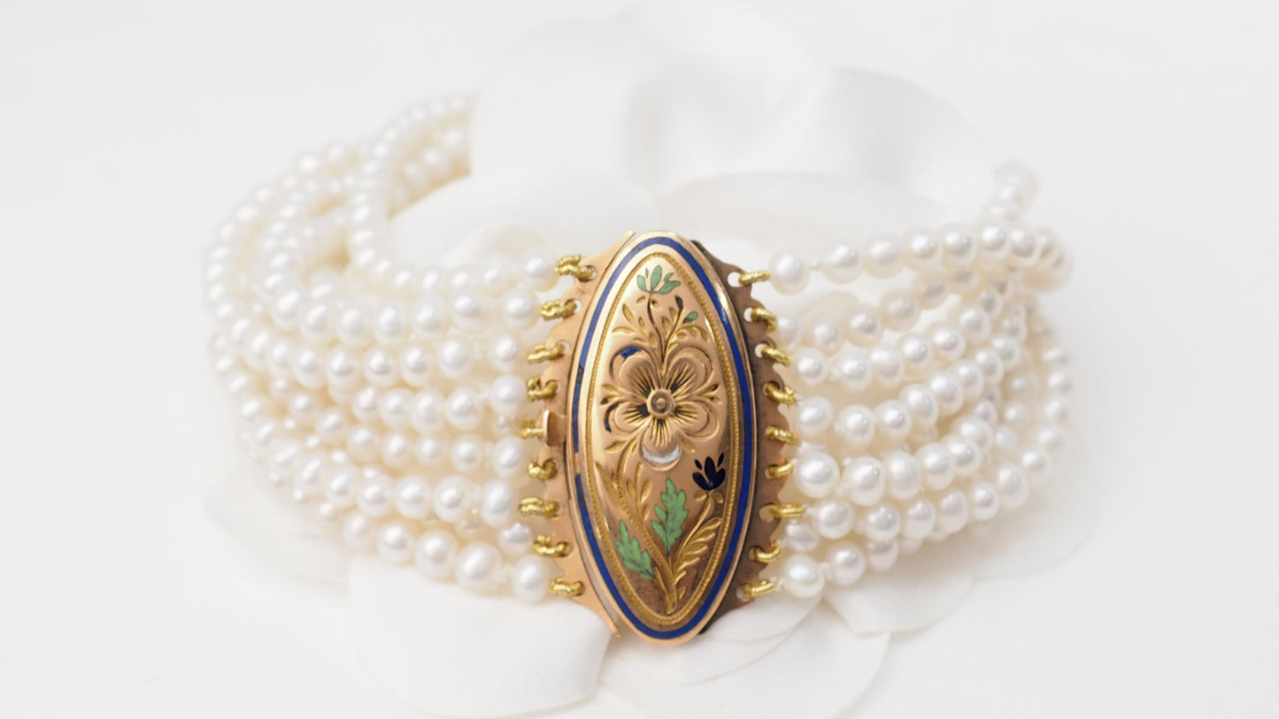 Bracelet de perles ancien