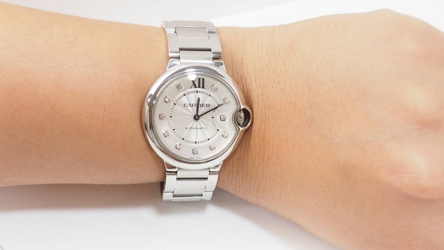 Montre Cartier Balon Bleu d'occasion
