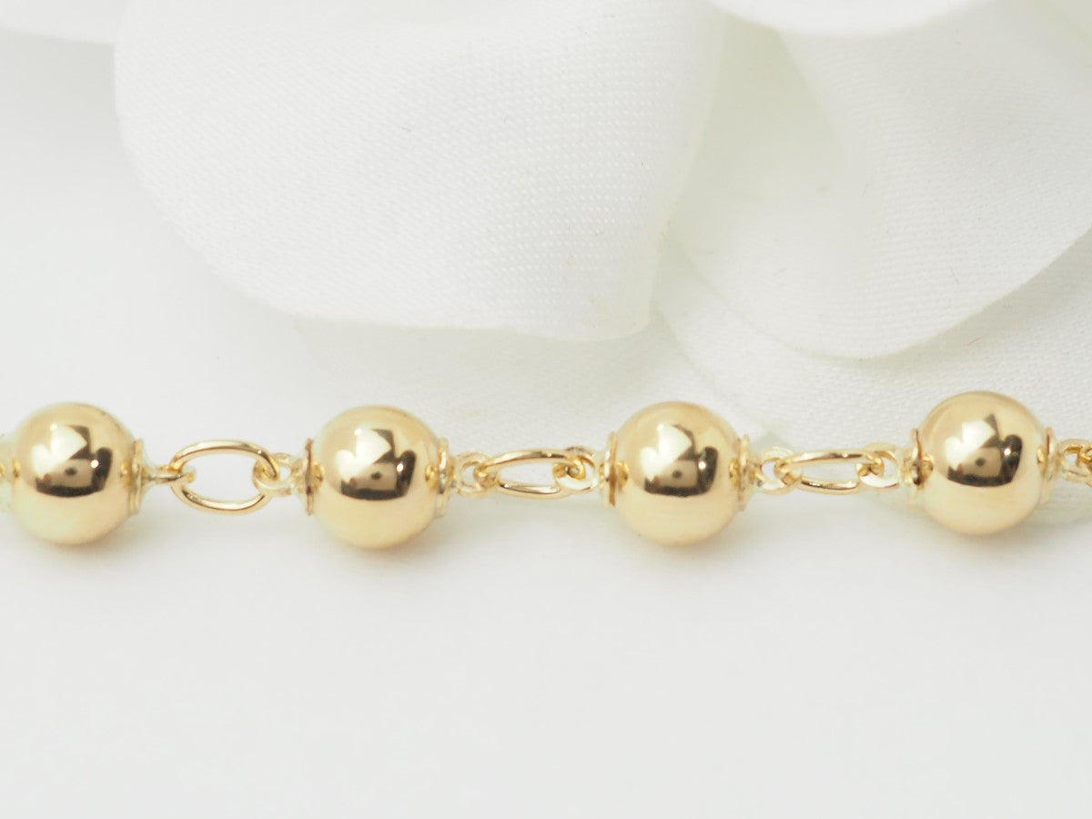 Bracelet marseillais boules en or jaune