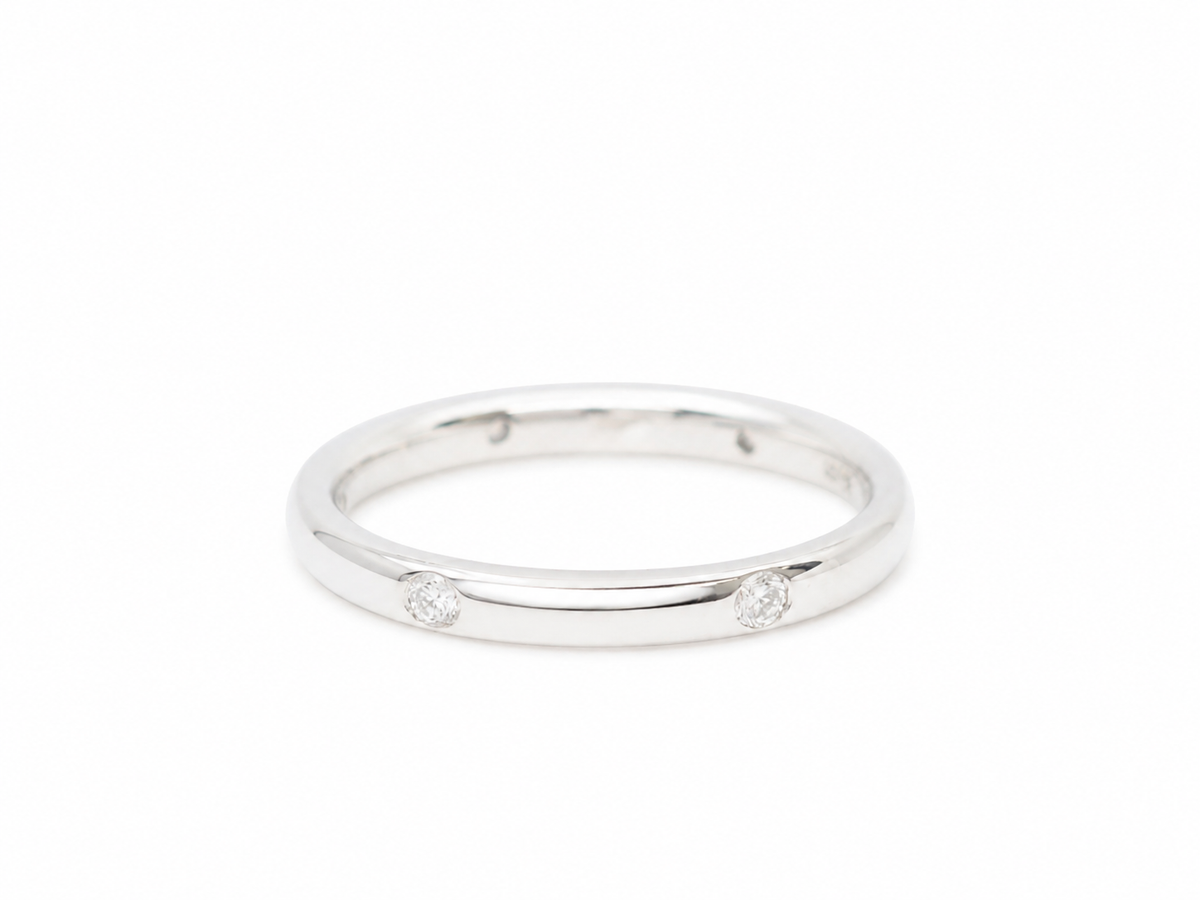 Alliance Pomellato Lucciole en or blanc 18 carats et diamants 0,13 ct