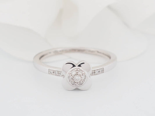 Bague Mauboussin Trop Chance en or blanc et diamants