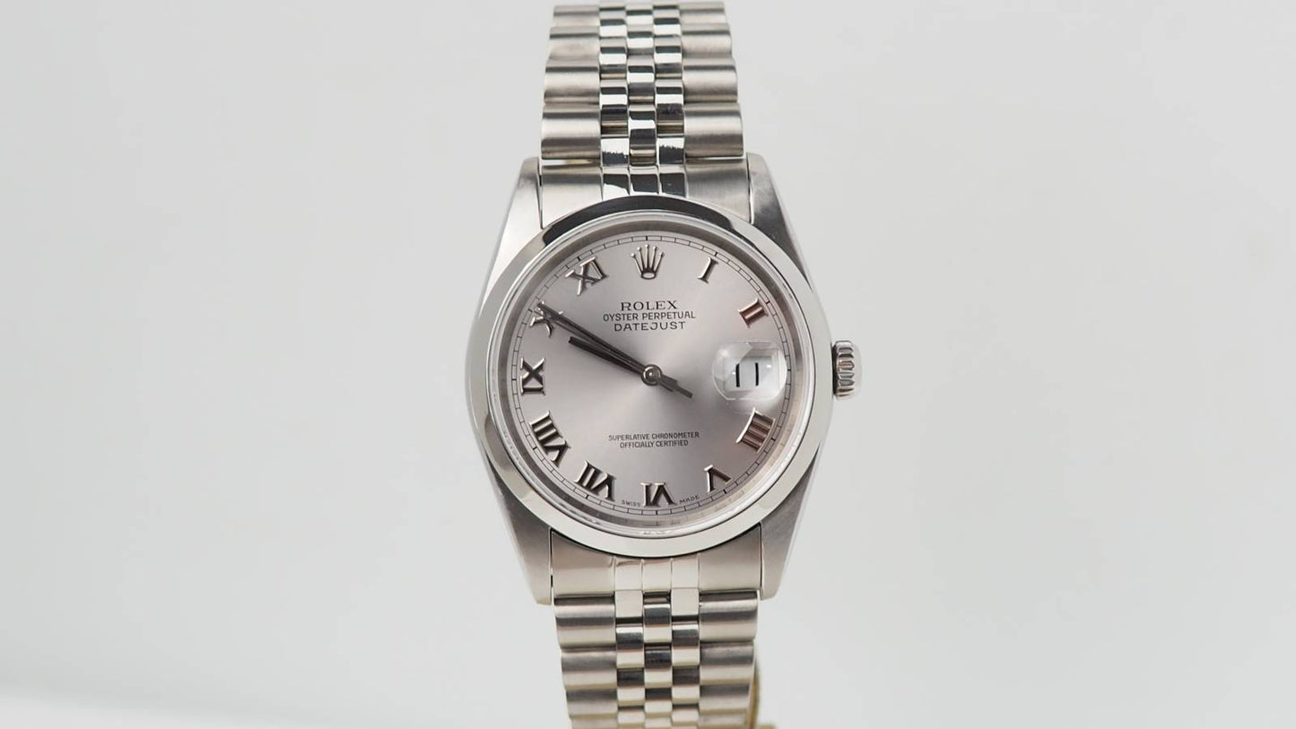 Montre Rolex DateJust 36 en acier