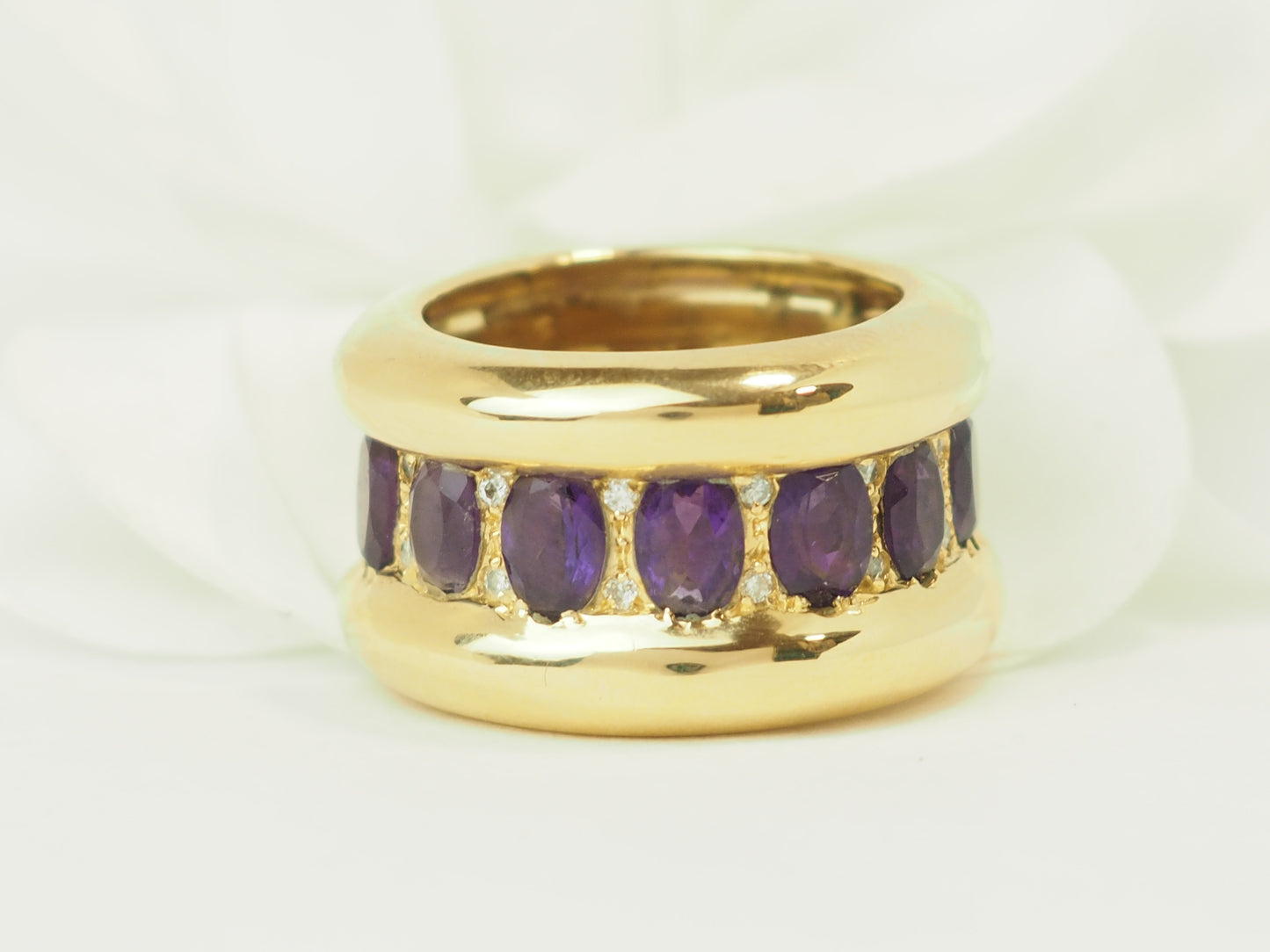 bague améthyste