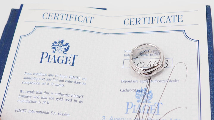 Bague Piaget Possesion en or blanc