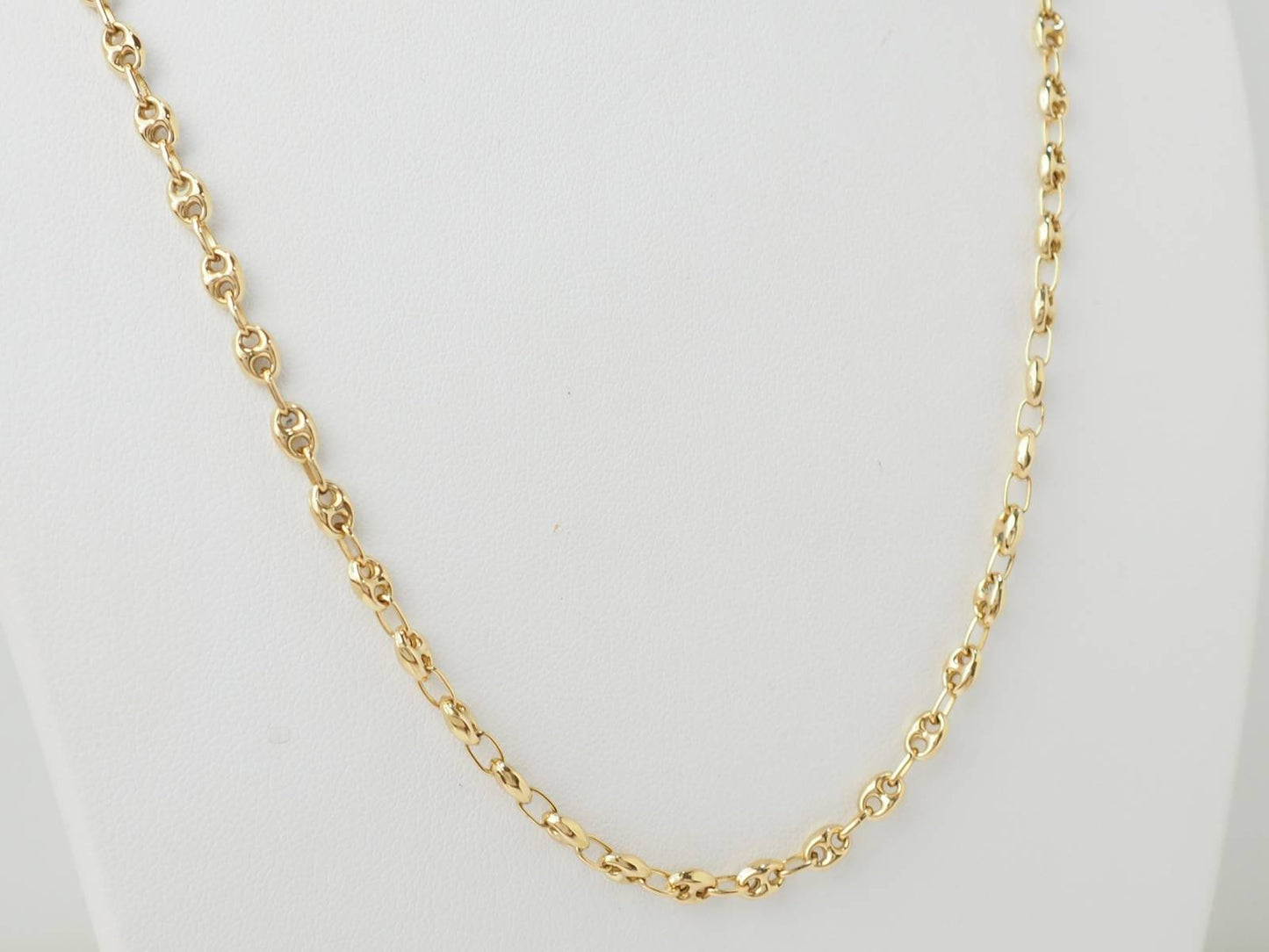 Collier maille grain de café