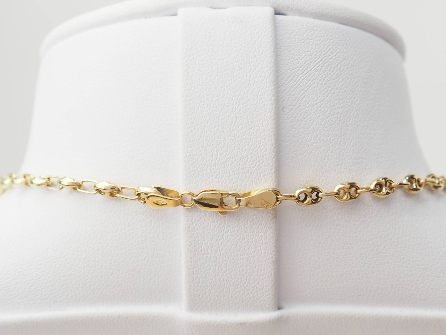 Collier maille grain de café