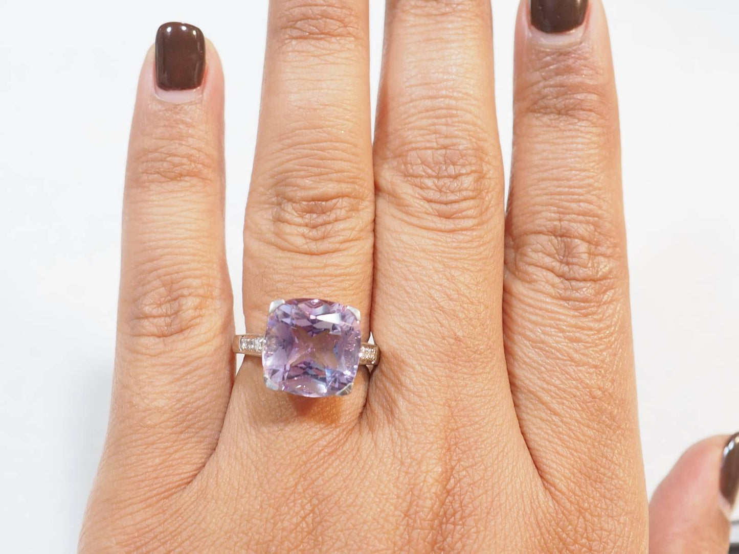 Bague Mauboussin "Gueule d'Amour" en or blanc et diamands