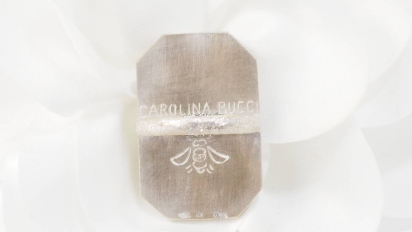 Bague Carolina BUCCI en or blanc et diamants