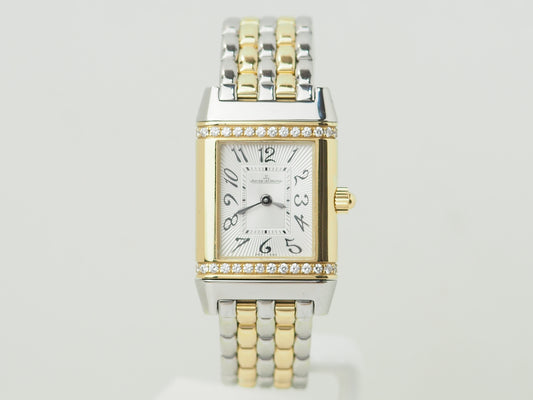 Montre Jaeger-LeCoultre Réverso en or jaune et acier