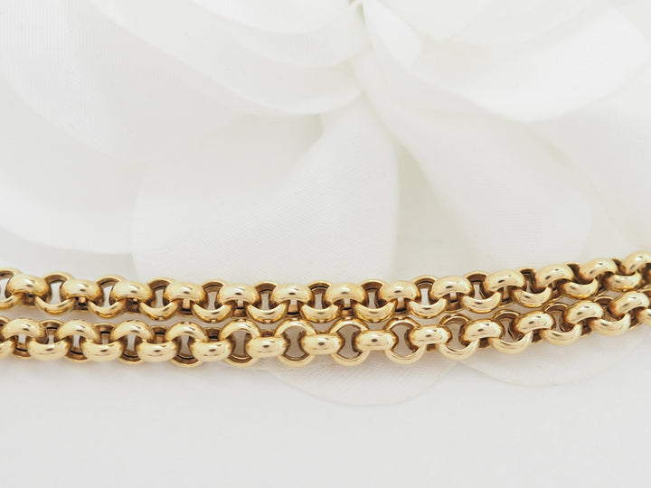 Collier Chopard Happy Diamonds en or jaune et diamant