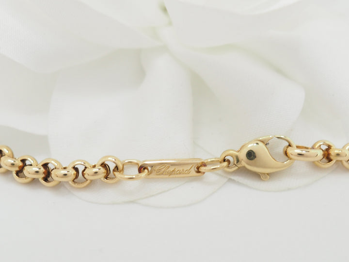 Collier Chopard Happy Diamonds en or jaune et diamant