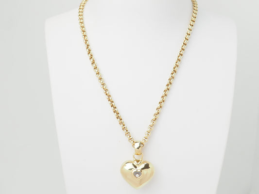 Collier Chopard Happy Diamonds en or jaune et diamant