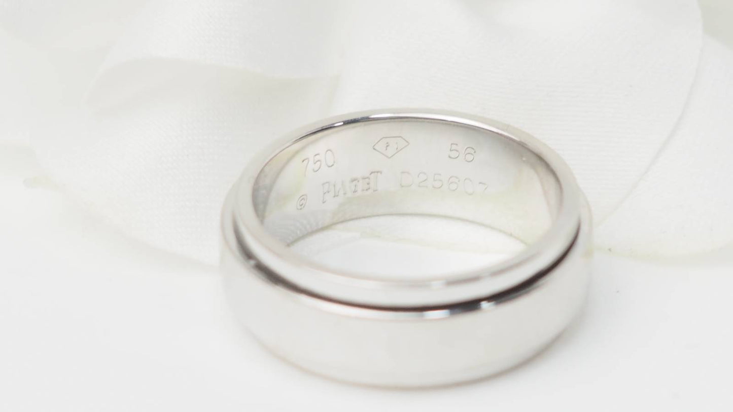 Alliance Piaget Possession en or blanc