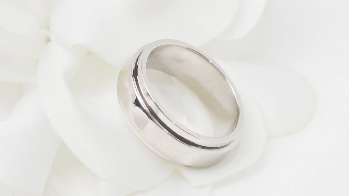 Alliance Piaget Possession en or blanc