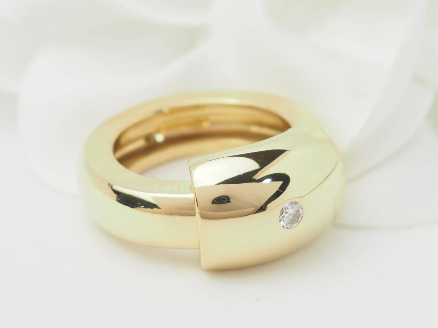 Bague Piaget en or jaune et diamant
