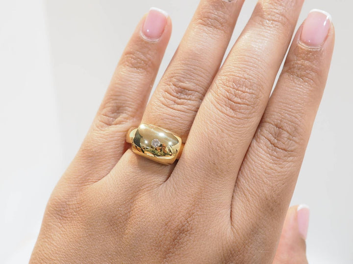 Bague Piaget en or jaune et diamant