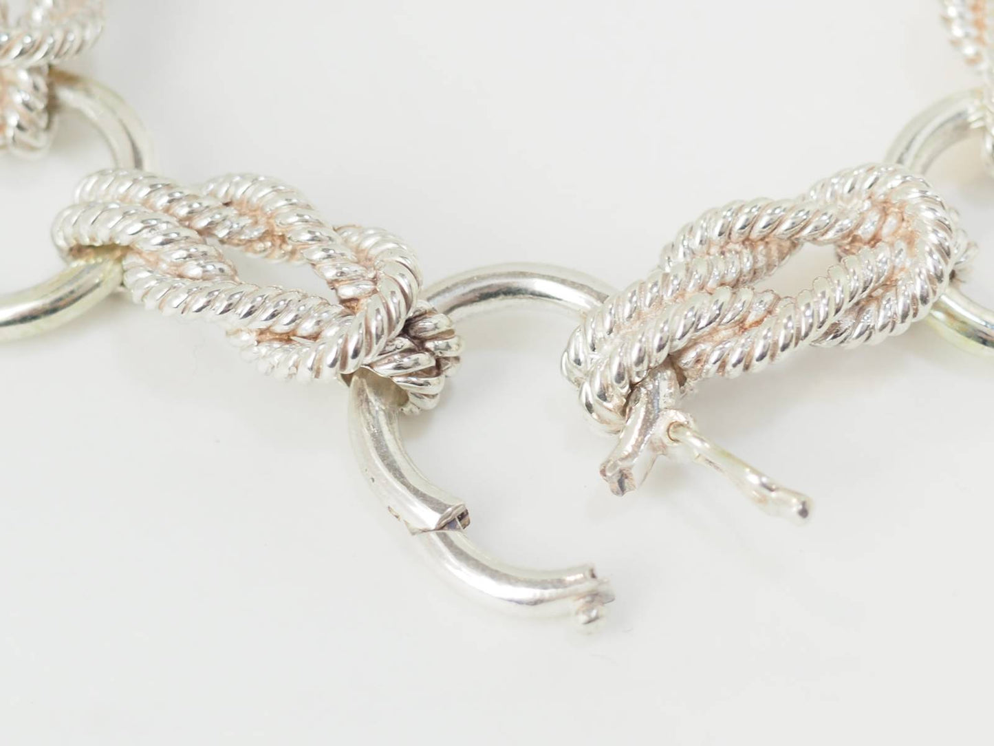 Bracelet Hermès "Audierne" en argent