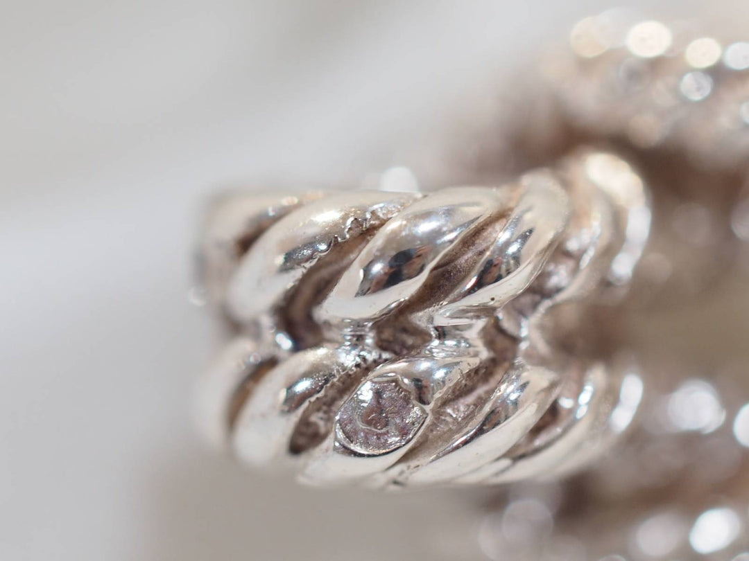 Bracelet Hermès "Audierne" en argent