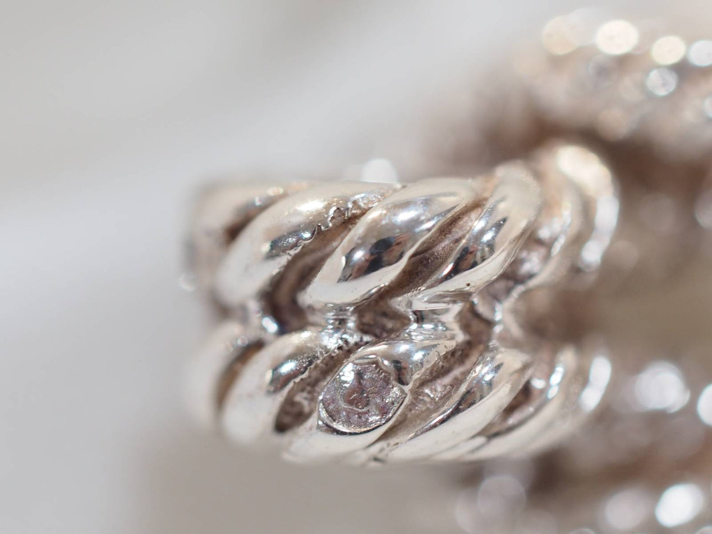 Bracelet Hermès "Audierne" en argent