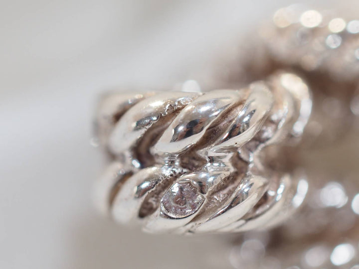 Bracelet Hermès "Audierne" en argent