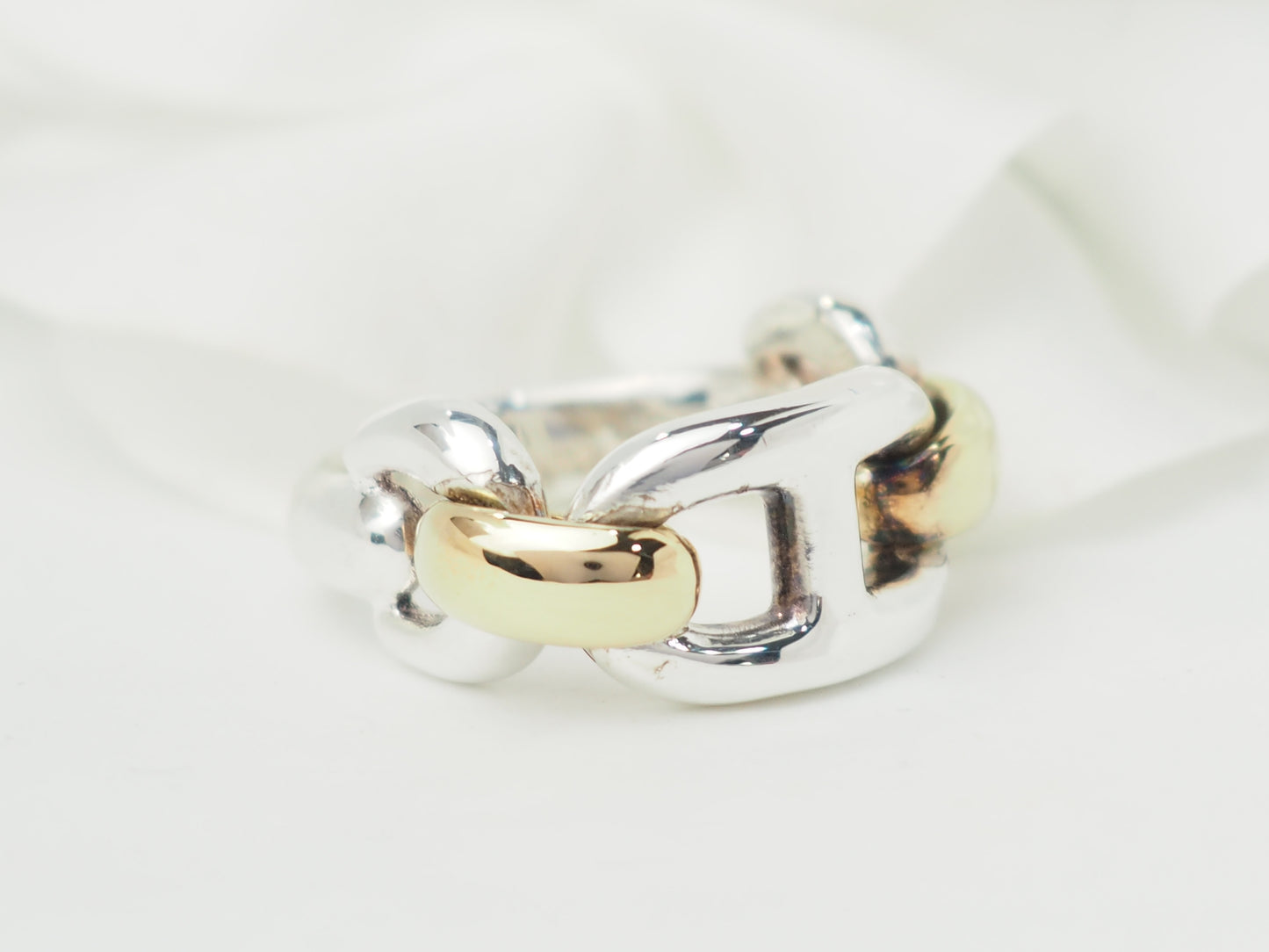 Bague Hermès Chaîne d'Ancre d'occasion