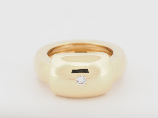 Bague Piaget en or jaune et diamant