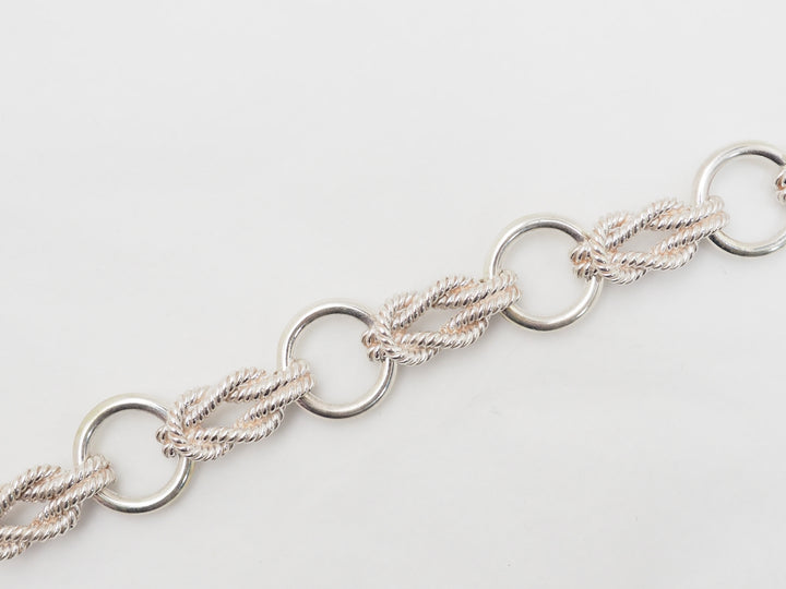 Bracelet Hermès "Audierne" en argent
