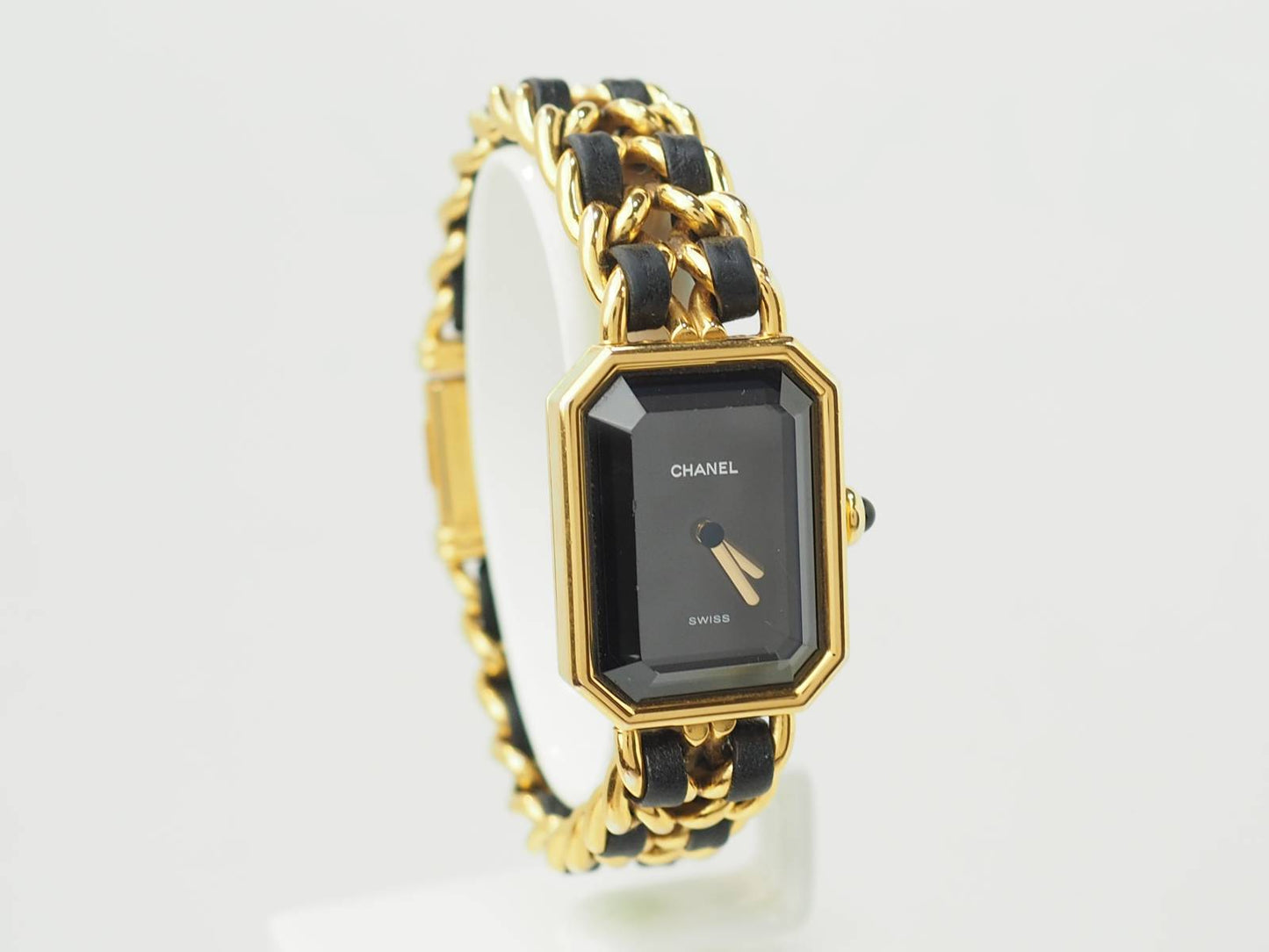 Montre Chanel Première taille M en plaqué or