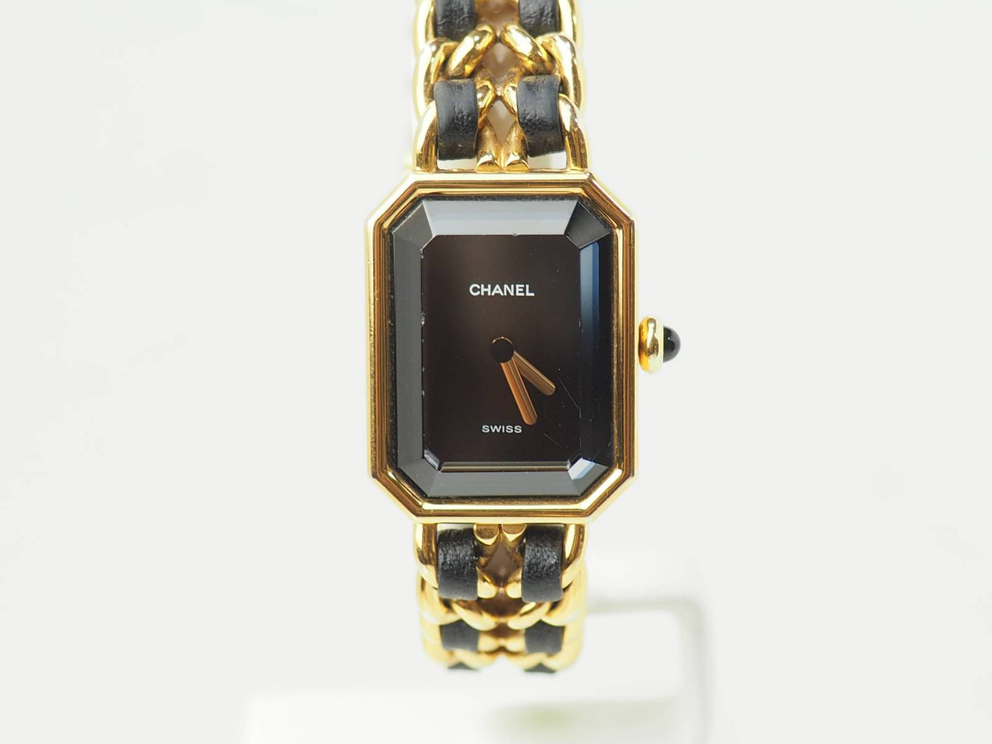 Montre Chanel Première taille M en plaqué or
