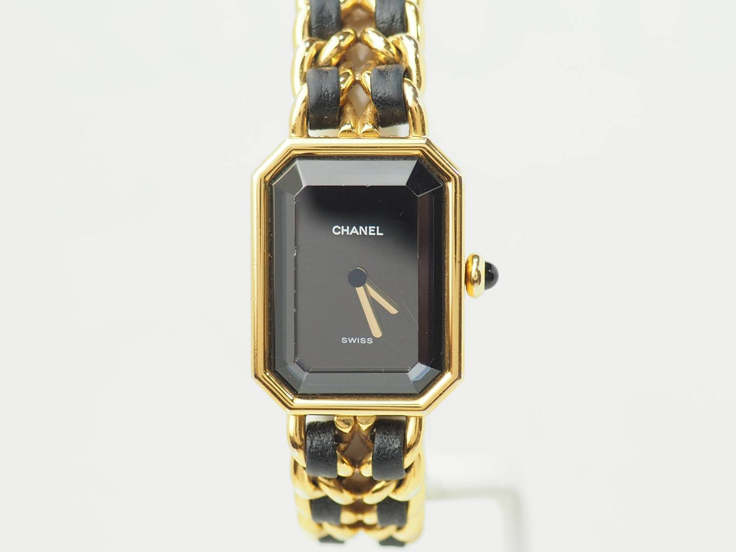 Montre Chanel Première taille M en plaqué or