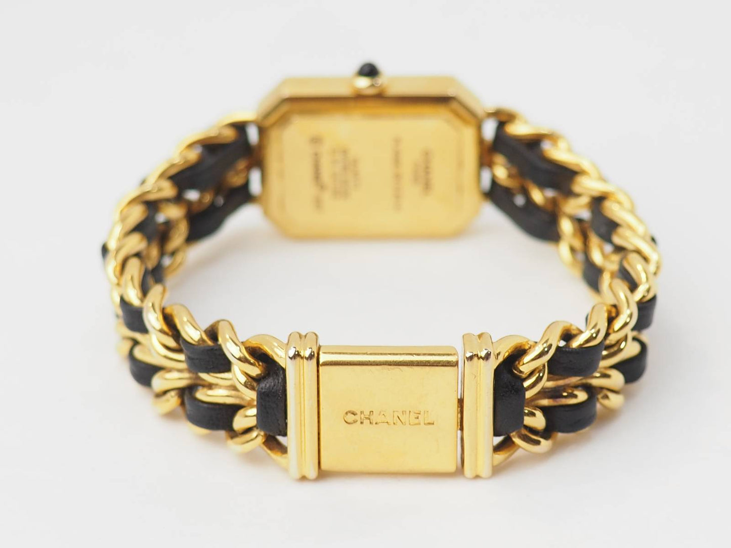 Montre Chanel Première taille M en plaqué or
