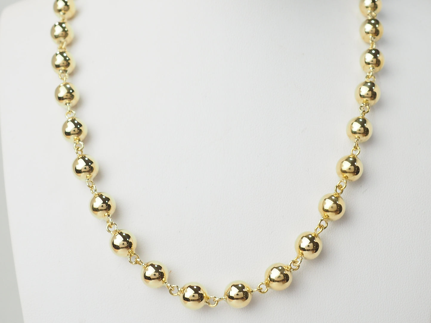 Collier Marseillais boules en or jaune