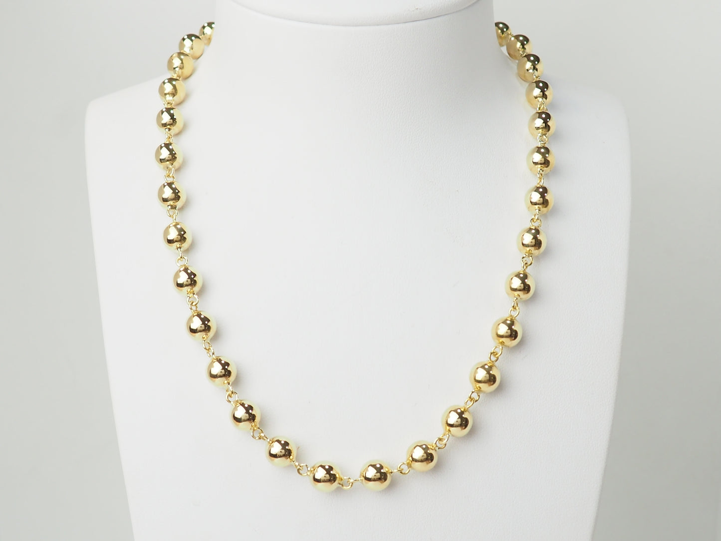 Collier Marseillais boules en or jaune
