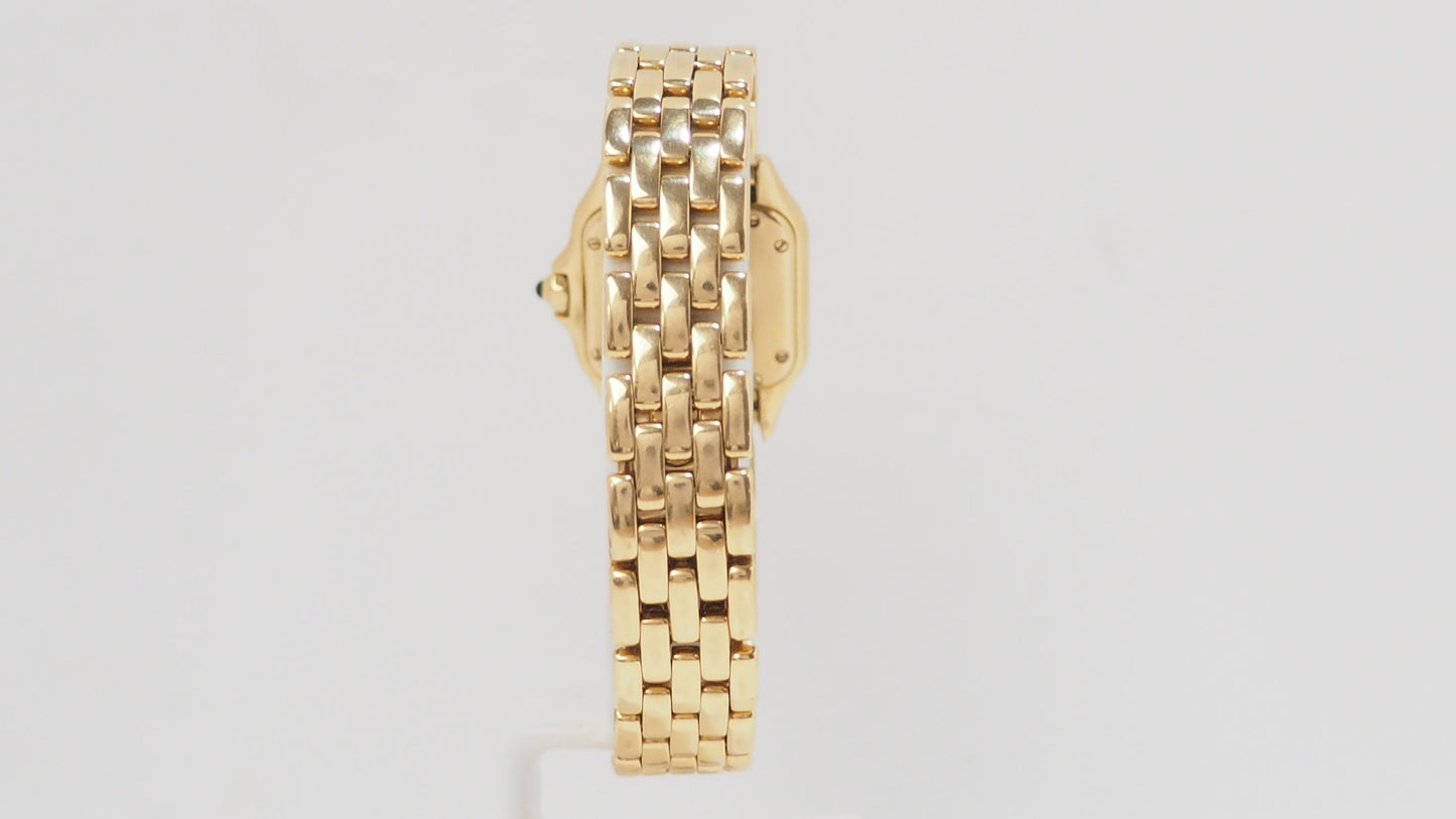 Montre Cartier Panthère en or jaune