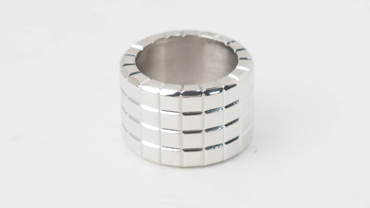 Bague Ice cube 