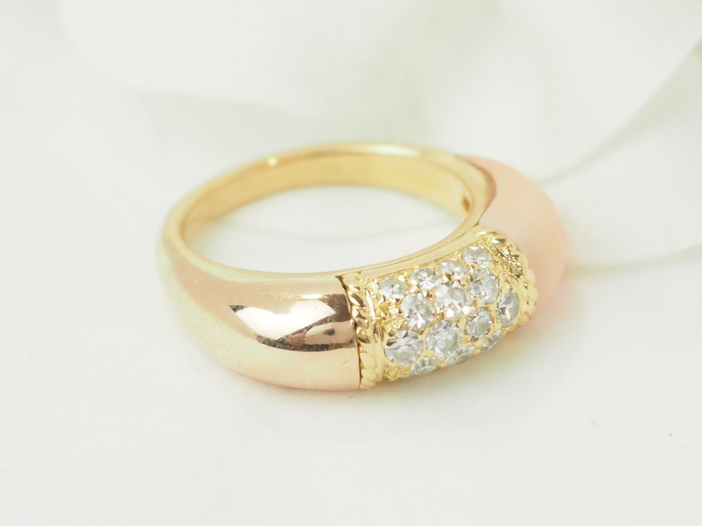 Bague Van Cleef & Arppels en or jaune et diamants