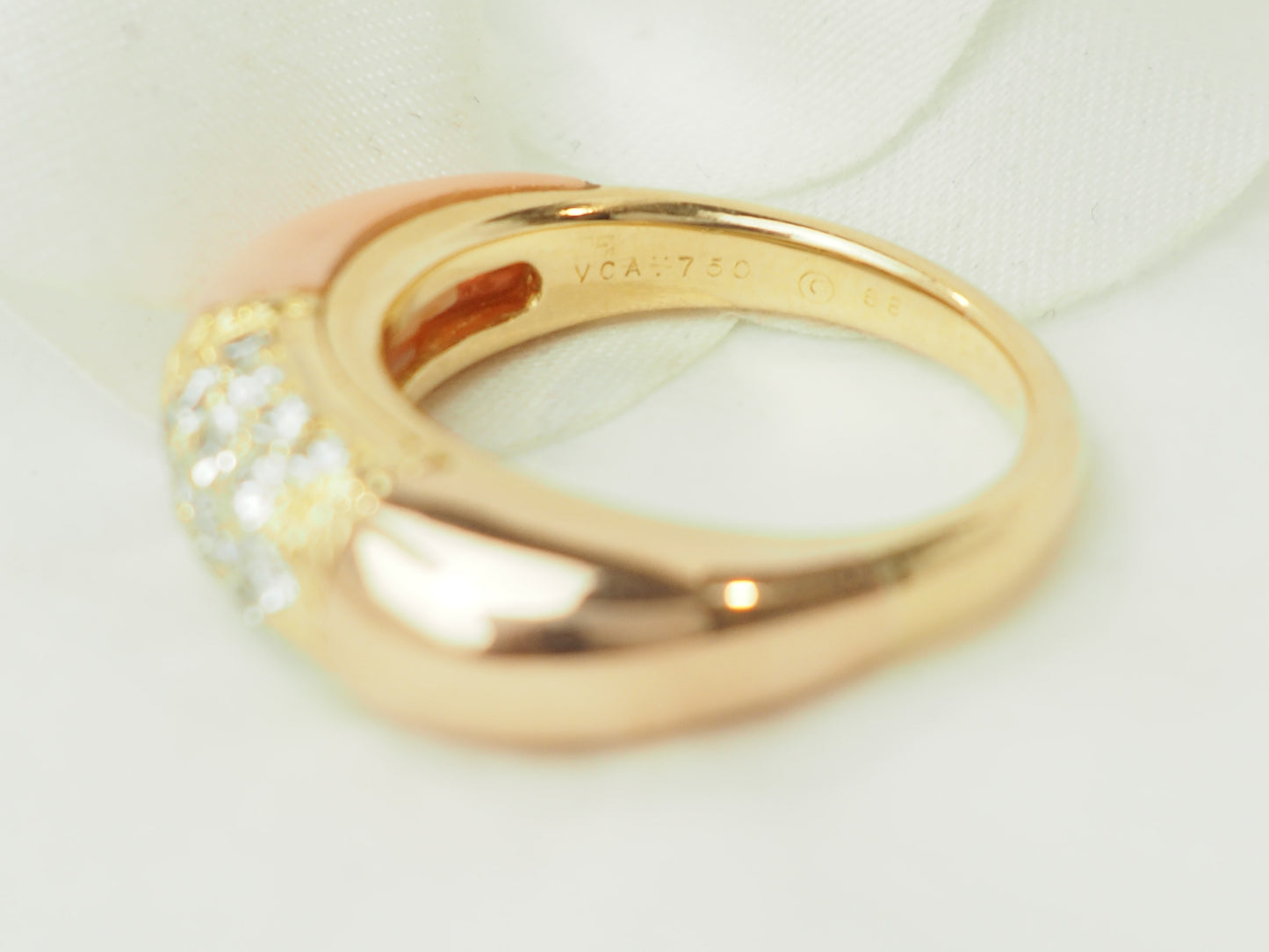 Bague Van Cleef & Arppels en or jaune et diamants