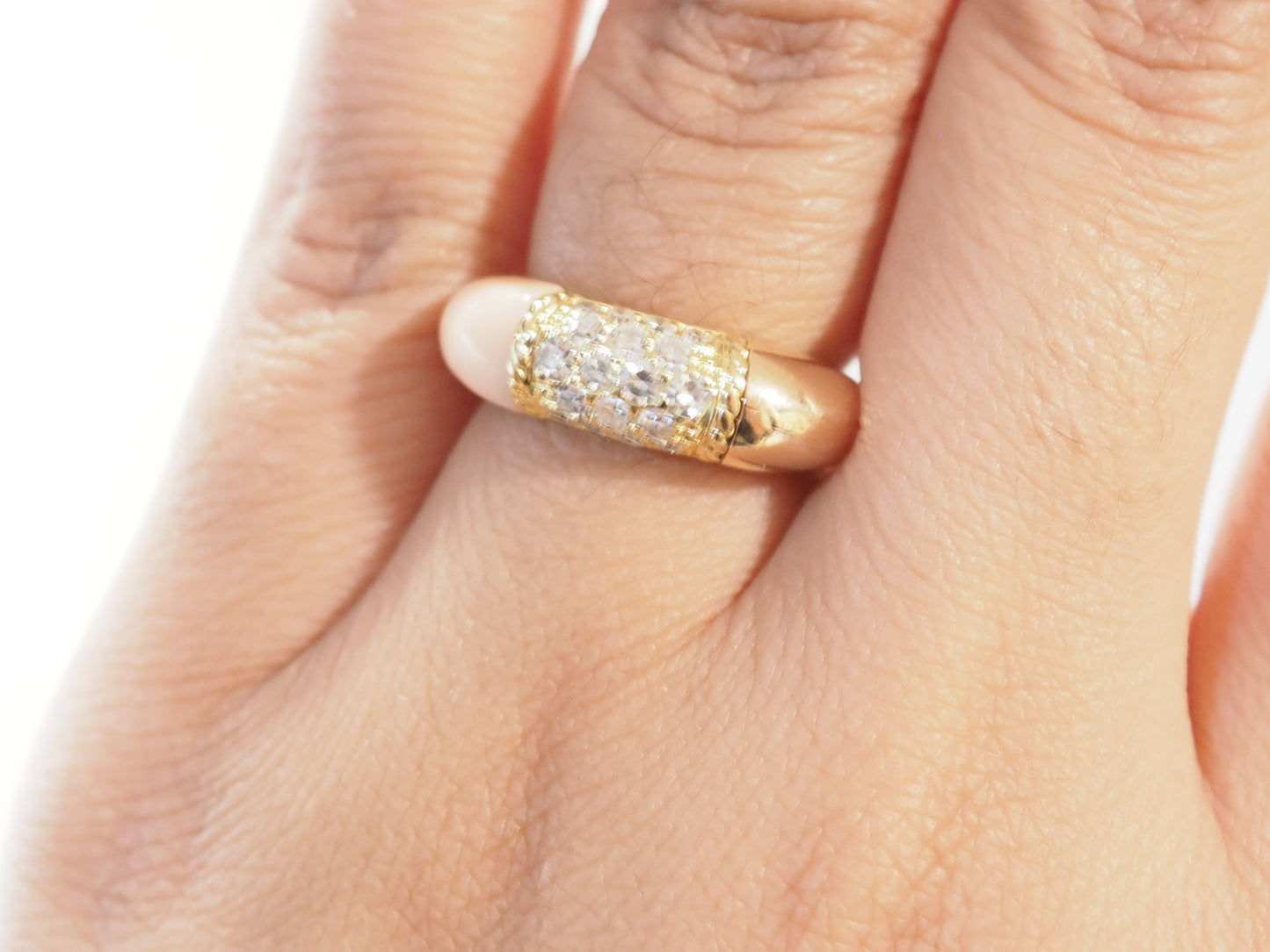 Bague Van Cleef & Arppels en or jaune et diamants