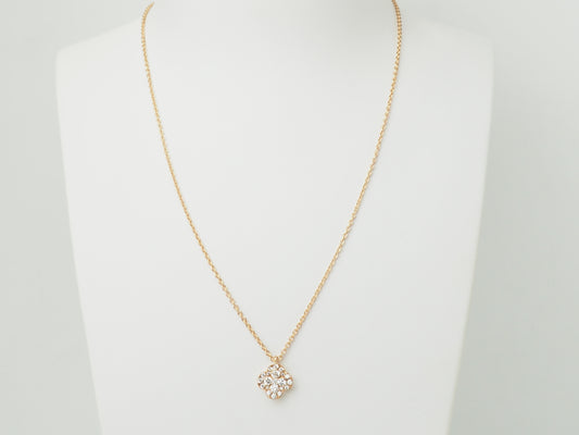 Collier en or jaune et diamants