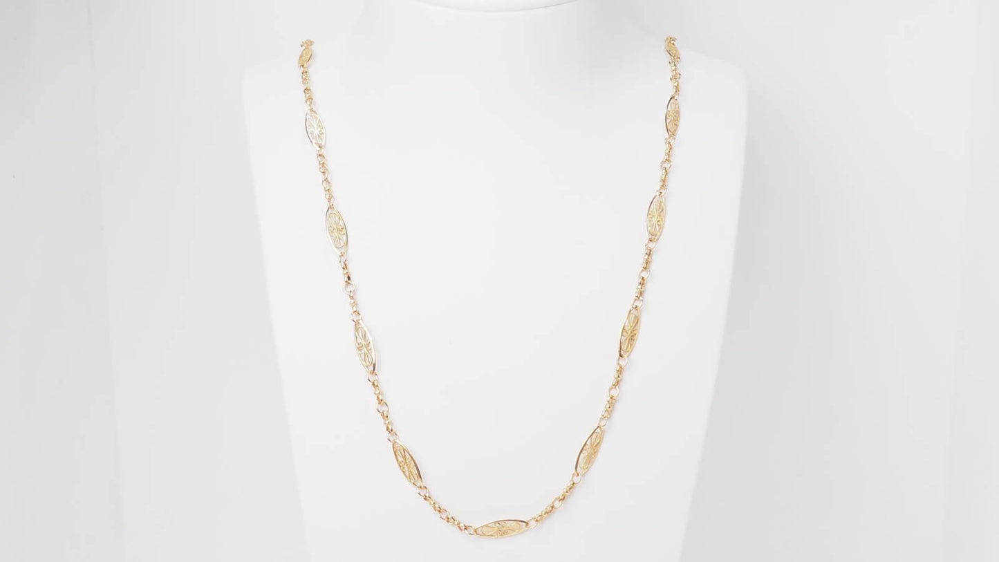 Collier filigrane 