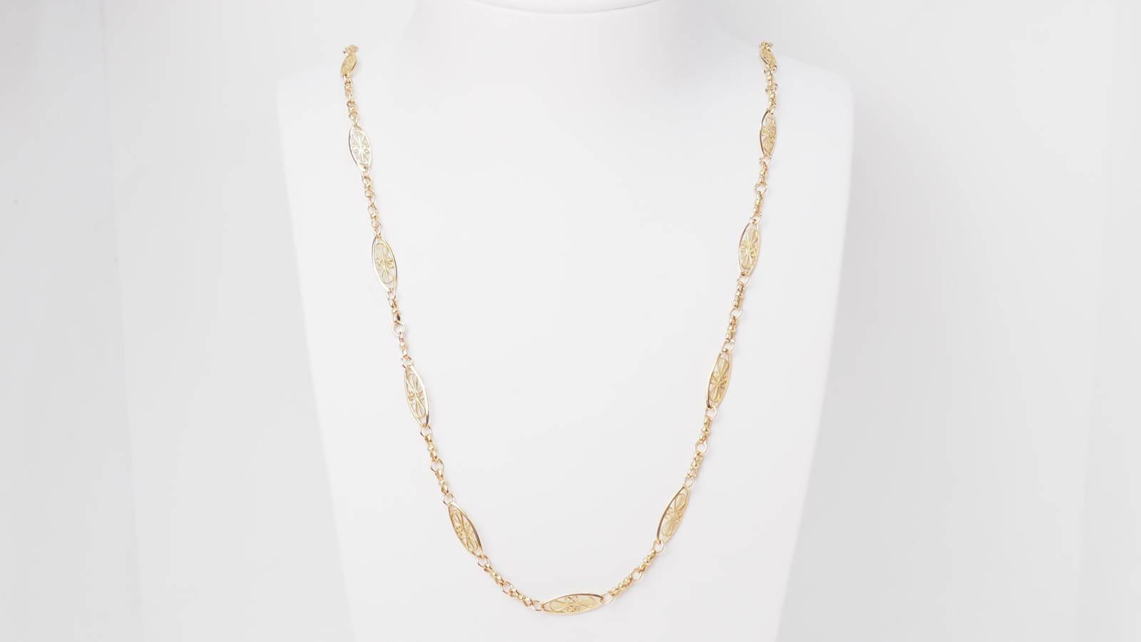 Collier filigrane 