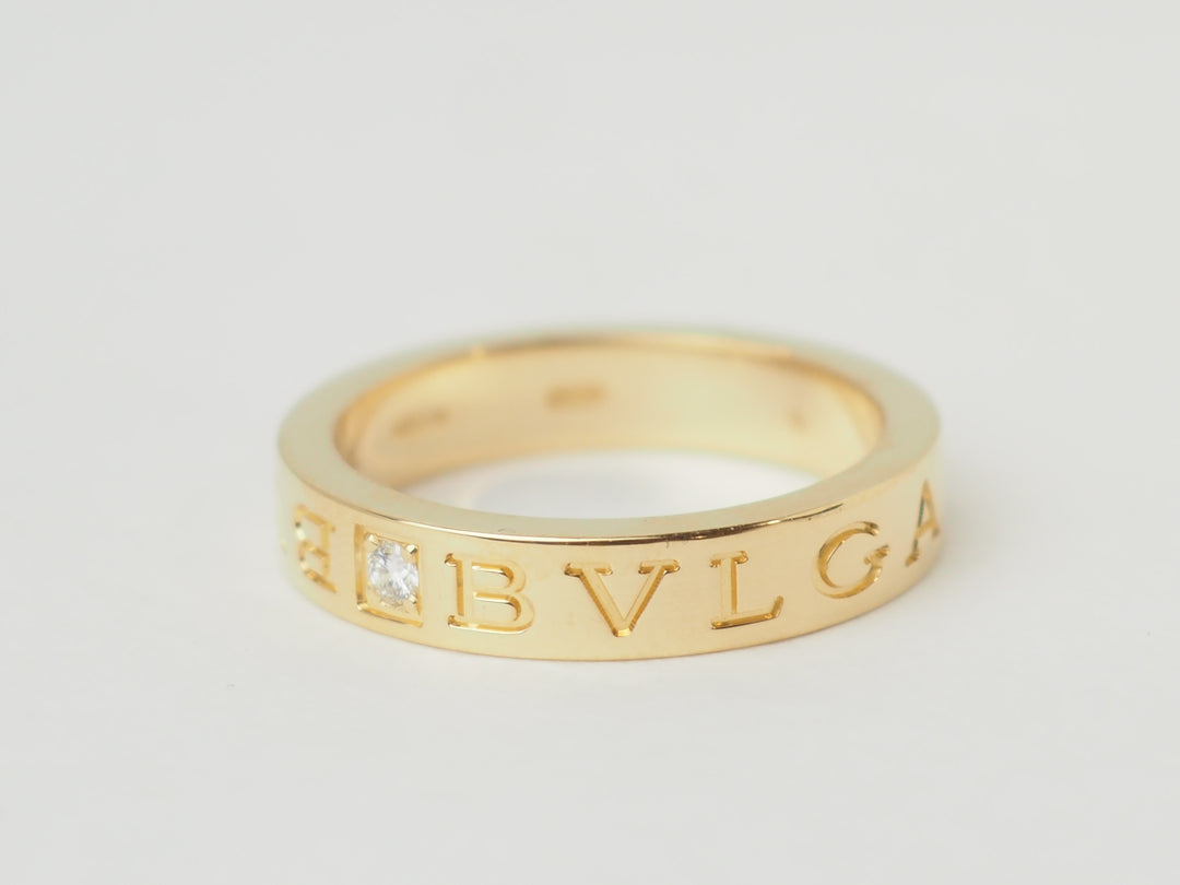 Bague Bulgari B Zéro 1 en or jaune et diamant